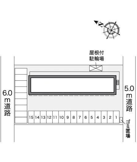 ★手数料０円★菊川市加茂 月極駐車場